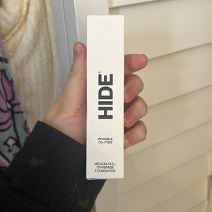 hide invisible oil free medium full coverage foundation shade linen